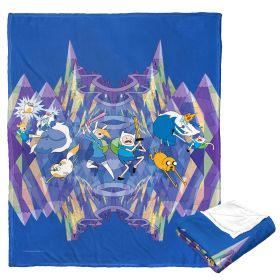 Adventure Time Silk Touch Throw Blanket, 50" x 60", Parallel Universe