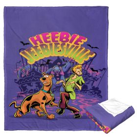 Warner Bros. Scooby-Doo Silk Touch Throw Blanket, 50" x 60", Heebie Jeebiesville