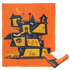 Warner Bros. Scooby-Doo Silk Touch Throw Blanket, 50" x 60", Haunted House