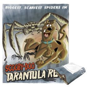 Warner Bros. Scooby-Doo Silk Touch Throw Blanket, 50" x 60", Tarantula Run