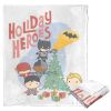 DC Comics Justice League Silk Touch Throw Blanket, 50" x 60", Holiday Heroes