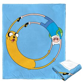 Adventure Time Silk Touch Throw Blanket, 50" x 60", Endless Friendship