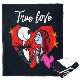 Disney's Nightmare Before Christmas Silk Touch Throw Blanket, 50" x 60", Love Is Alive