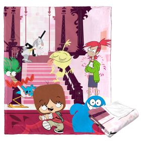 Cartoon Network's Foster's Home for Imaginary Friends Silk Touch Throw Blanket, 50" x 60", No Running in the Halls