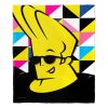 Cartoon Network's Johnny Bravo Silk Touch Throw Blanket, 50" x 60", Geometric Johnny