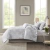 5 Piece Crushed Velvet Comforter Set