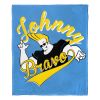 Cartoon Network's Johnny Bravo Silk Touch Throw Blanket, 50" x 60", Varsity Johnny