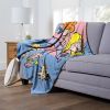 Cartoon Network's Ed Edd n Eddy Silk Touch Throw Blanket, 50" x 60", Uh Oh Kranker Sisters