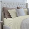 Premium 4-Piece Tencel Lyocell sheet Set, Silky Soft 100% Tencel, Oeko-TEX Certified, King - Cr√®me