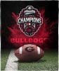 Northwest NCAA Georgia Bulldogs 2022 National Football Champions Silk Touch Throw Blanket, 50" x 60", Radial