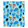 Cartoon Network's Foster's Home for Imaginary Friends Silk Touch Throw Blanket, 50" x 60", Best of Bloo