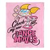 Cartoon Network's Dexter's Laboratory Silk Touch Throw Blanket, 50" x 60", Check Out My Dance Moves