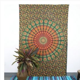 Indian Mandala Southeast Asian Fabric Ethnic Style Hanging Cloth (Option: 9 Style-148x200)