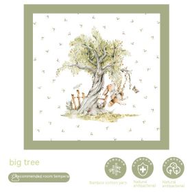 Summer Baby Bamboo Cotton Gauze Cover Blanket (Option: Big Tree)