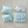 Embroidered Comforter Set with Bed Sheets