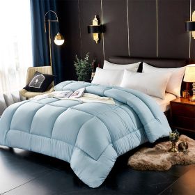 Hotel Thickened Down Quilt (Option: Blue-220x240cm 3000g)